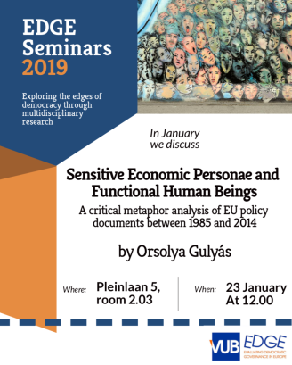 EDGE Seminar - Sensitive economic personae and functional human beings.